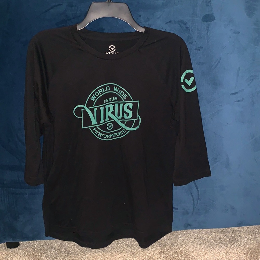 3/$8- Virus 3/4 Sleeve T-Shirt -XL
